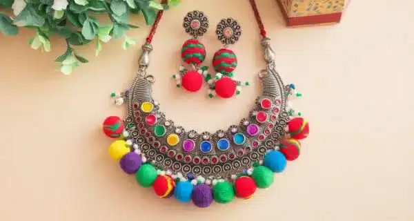 oxidised jewellery for navratri ,